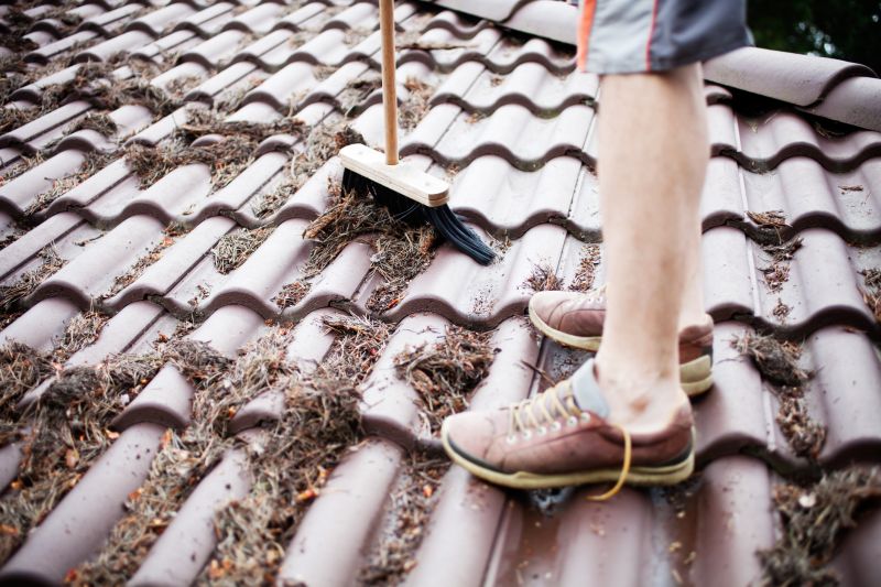 Pine Needle Removal detail